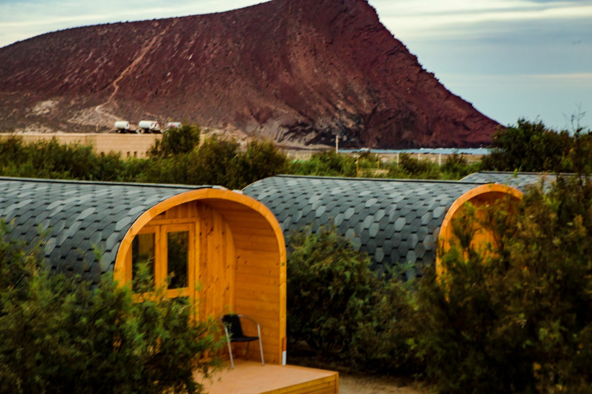 Eco-Wooden Houses Camping Montana Roja El Medano  Exterior photo