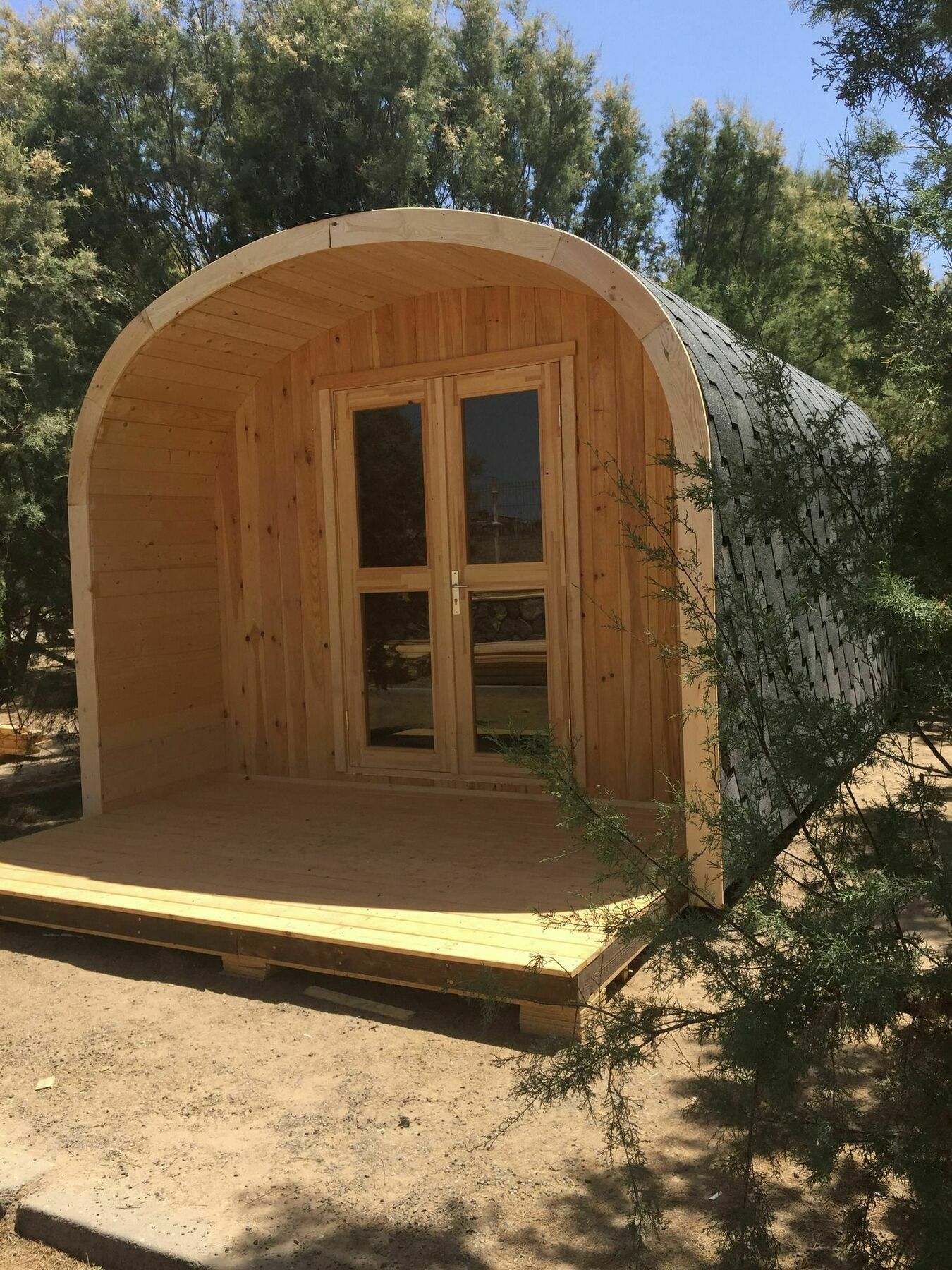 Eco-Wooden Houses Camping Montana Roja El Medano  Exterior photo